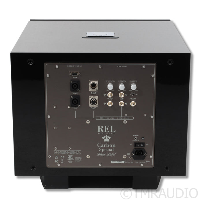 REL Acoustics Carbon Special Black Label 12" Subwoofer