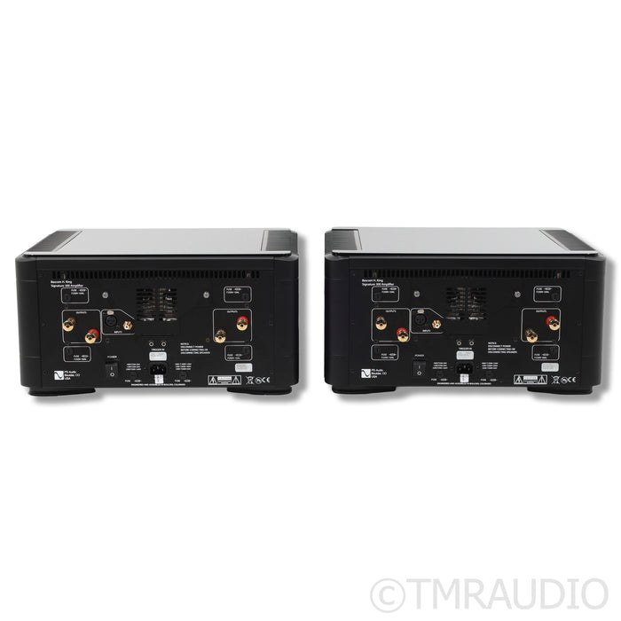PS Audio BHK Signature 300 MonoBlock Power Amplifier Pair; Black