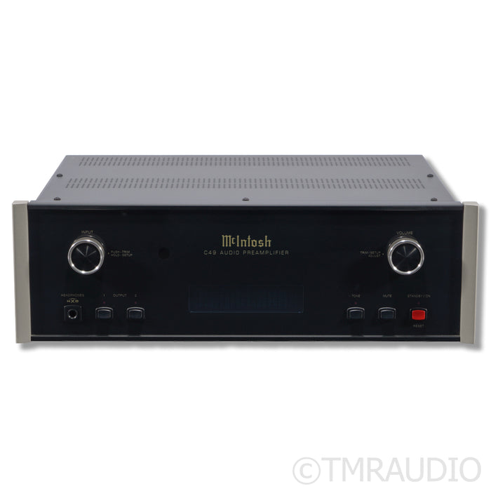 McIntosh C49 Preamplifier; Built-In DAC;  MM & MC Phono