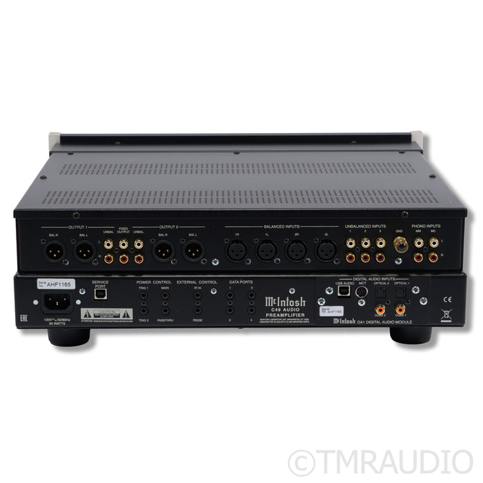 McIntosh C49 Preamplifier; Built-In DAC;  MM & MC Phono