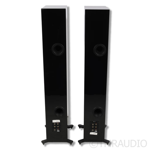 KEF Q100 Bookshelf Speakers; Black Oak Pair; Q-100 — The Music Room