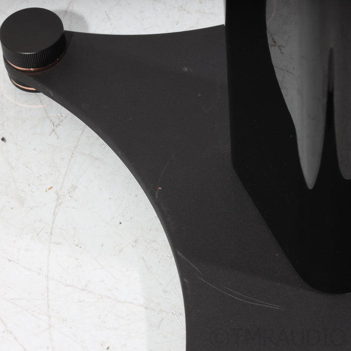 Perlisten S4b Bookshelf Speakers with Stands; Gloss Ebony Pair