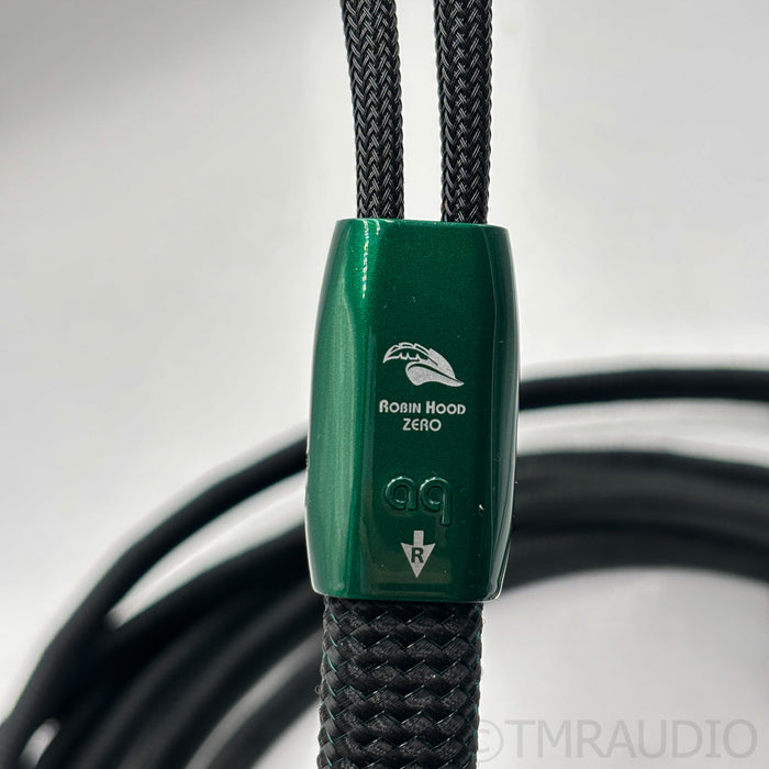 AudioQuest Robin Hood ZERO Speaker Cable Pair; 10ft