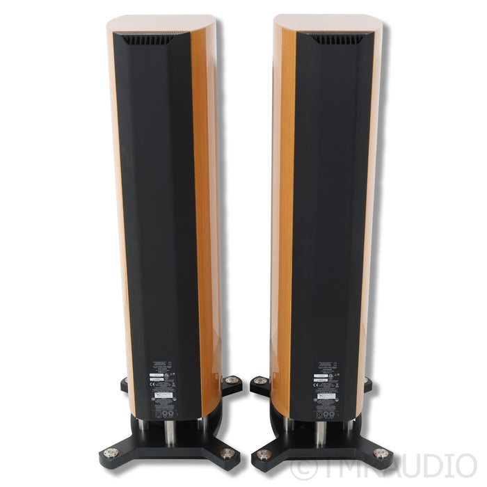 Linn Akubarik Active Floorstanding Speakers; Gloss Oak