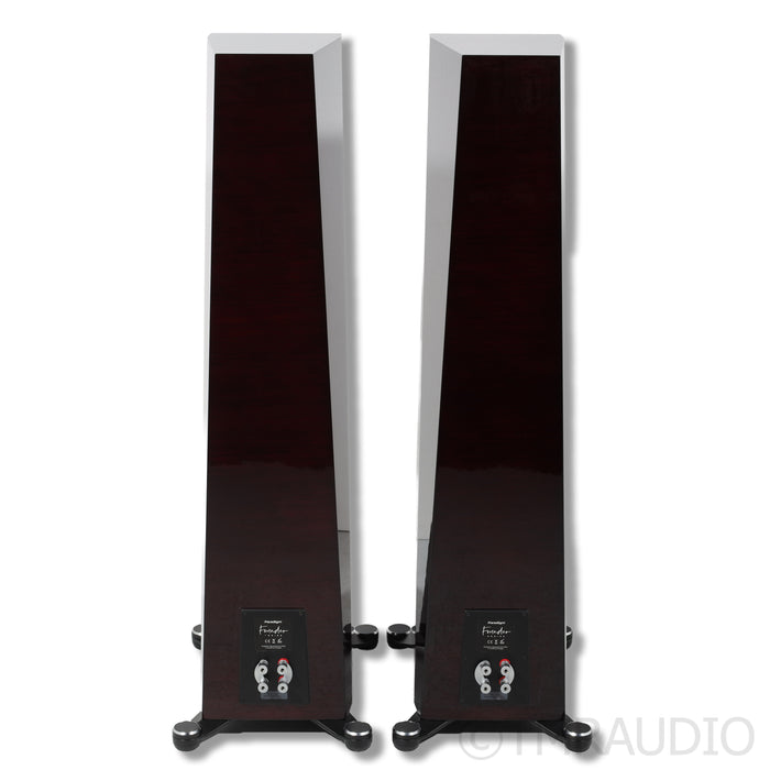 Paradigm Founder 100F Floorstanding Speakers; Midnight Cherry Pair