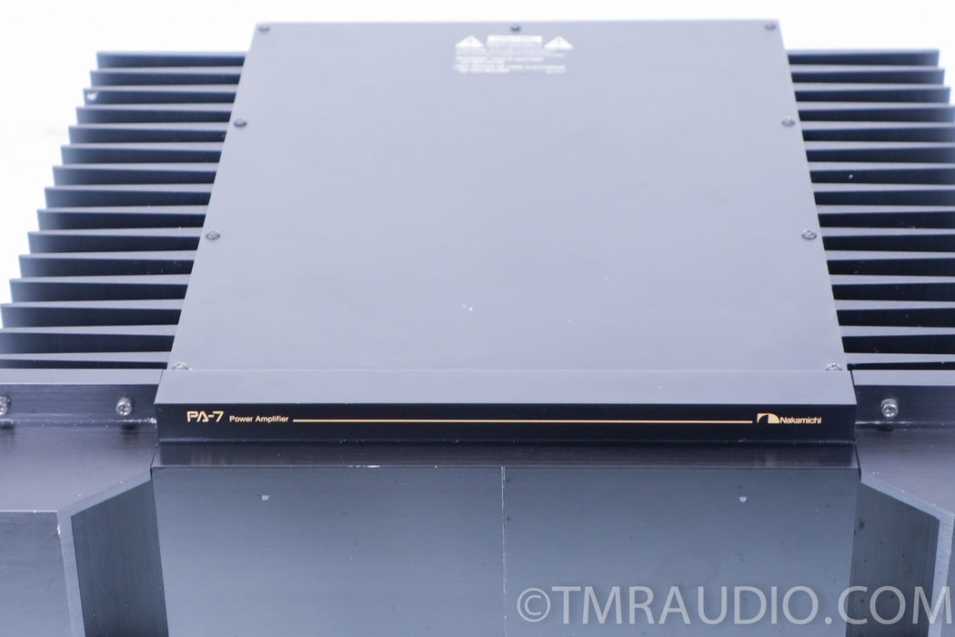 Nakamichi Stasis PA-7 Stereo Power Amplifier