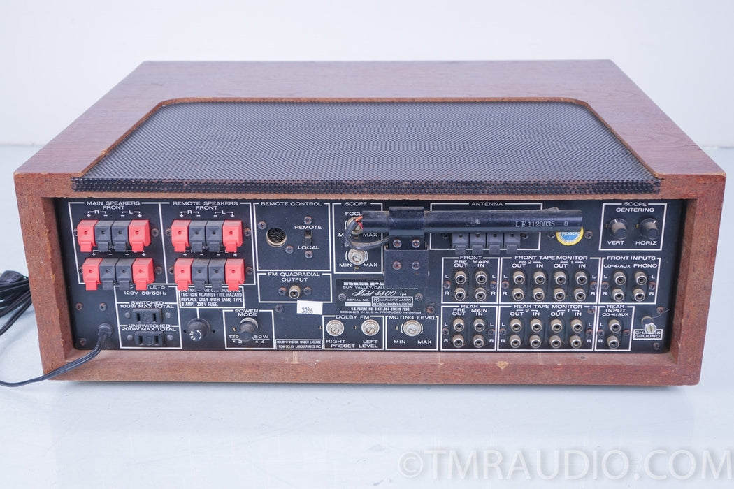 Marantz 4400 Vintage AM / FM Receiver in Wood Case AS-IS / No Sound