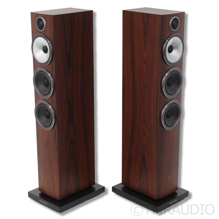 Bowers & Wilkins 704 S3 Floorstanding Speaker Pair; Mocha