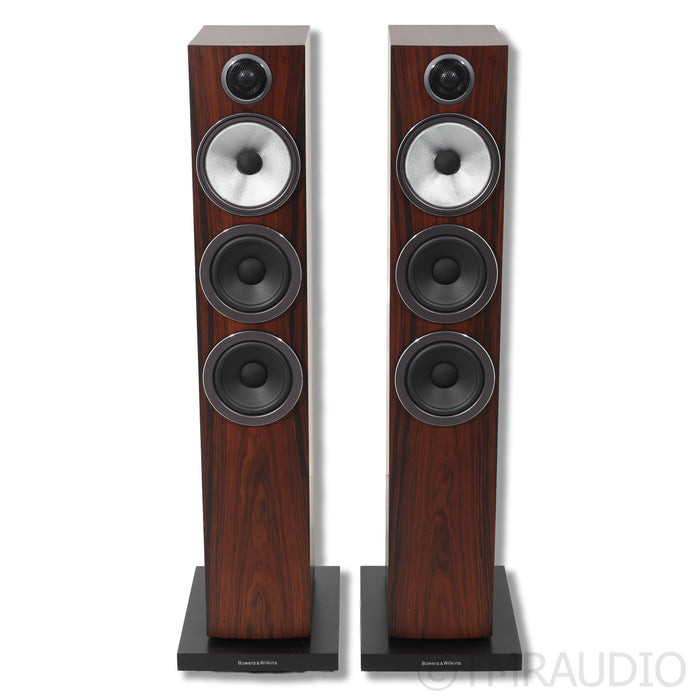 Bowers & Wilkins 704 S3 Floorstanding Speaker Pair; Mocha