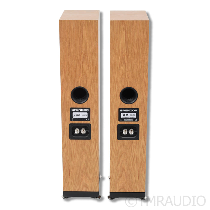 Spendor A2 Floorstanding Speakers; Oak Pair