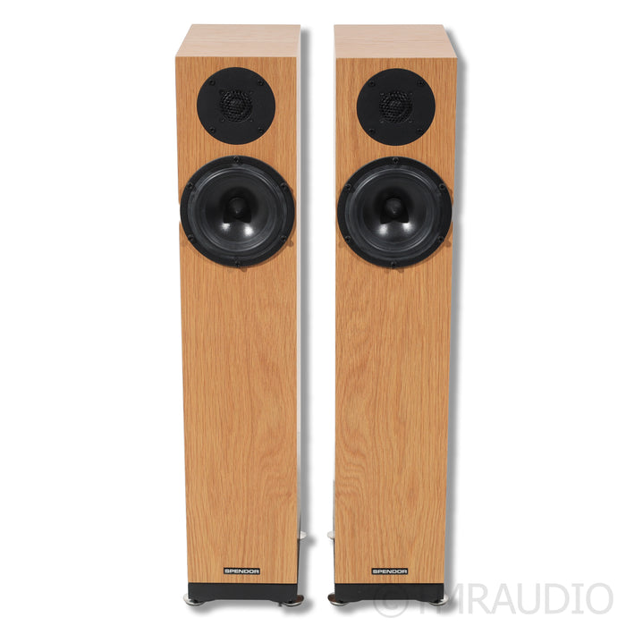 Spendor A2 Floorstanding Speakers; Oak Pair
