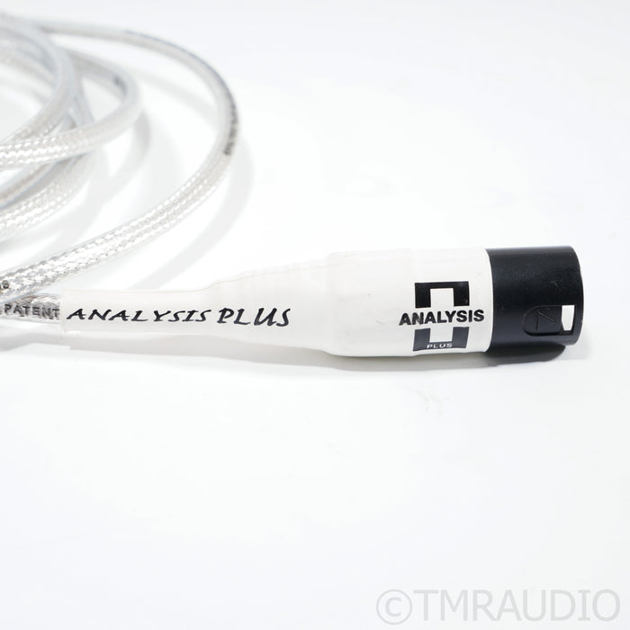 Analysis Plus Silver Apex XLR Interconnects; 3m Pair