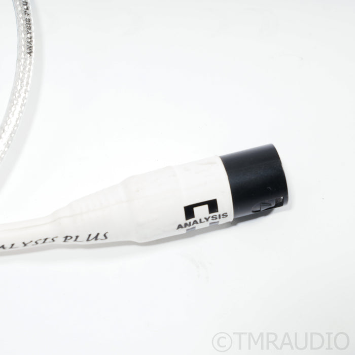 Analysis Plus Silver Apex XLR Interconnects; 3m Pair