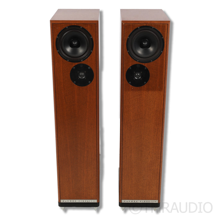 Devore Fidelity The Nines Floorstanding Speakers; Walnut