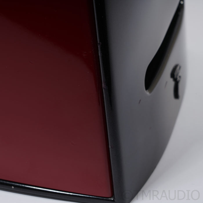 Focal Diablo Utopia III Bookshelf Speakers; Red