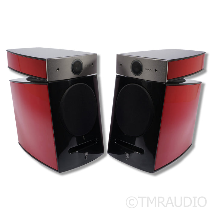 Focal Diablo Utopia III Bookshelf Speakers; Red