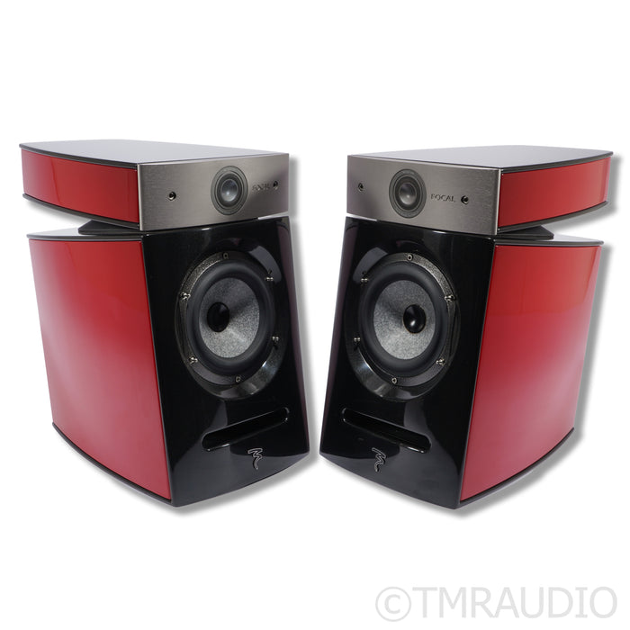 Focal Diablo Utopia III Bookshelf Speakers; Red