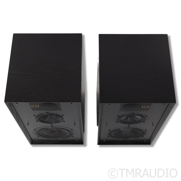 Wharfedale Linton Heritage 85th Anniversary Bookshelf Speakers; Black Pair