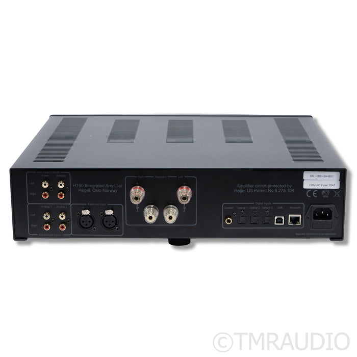 Hegel H190 Streaming Integrated Amplifier w/ Built-In DAC