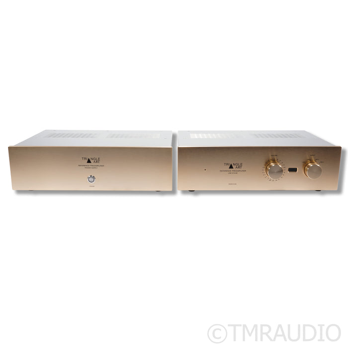 Triangle Art Reference Stereo Tube Preamplifier; w/ Power Supply