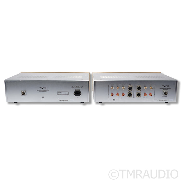 Triangle Art Reference Stereo Tube Preamplifier; w/ Power Supply