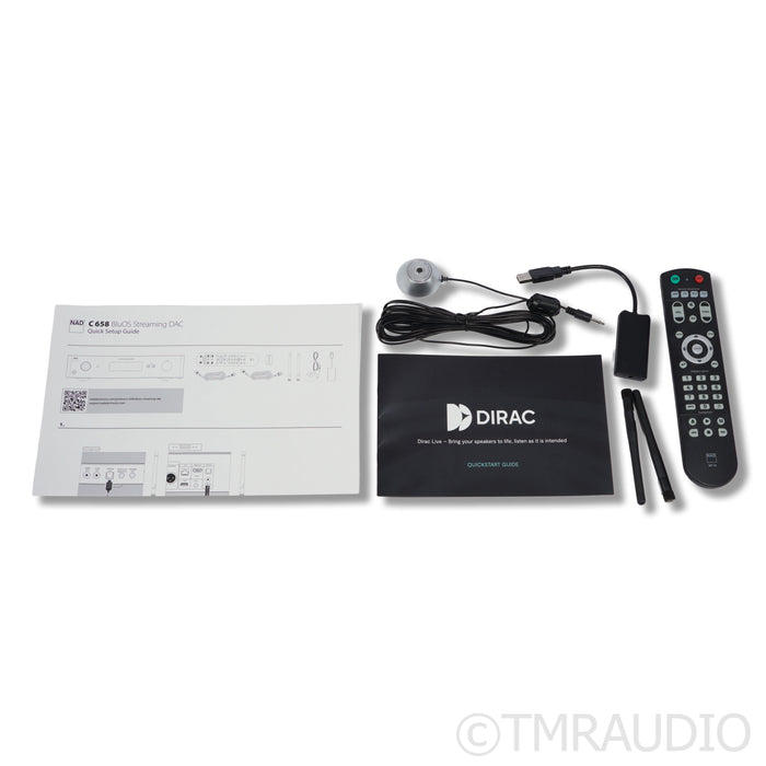 NAD Electronics C 658 DAC / Network Streamer / Preamplifier