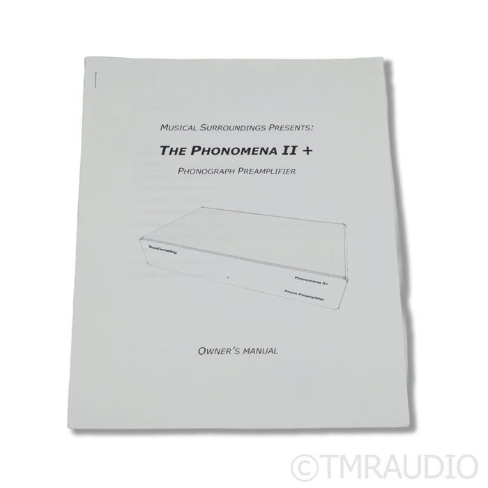 Musical Surroundings Phonomena II+ MM / MC Phono Preamplifier