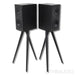 Buchardt Audio E50 Bookshelf Speakers w/ Stands; Black