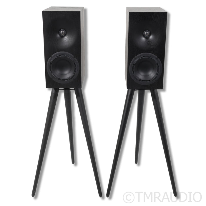Buchardt Audio E50 Bookshelf Speakers w/ Stands; Black