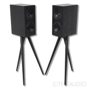 Buchardt Audio E50 Bookshelf Speakers w/ Stands; Black