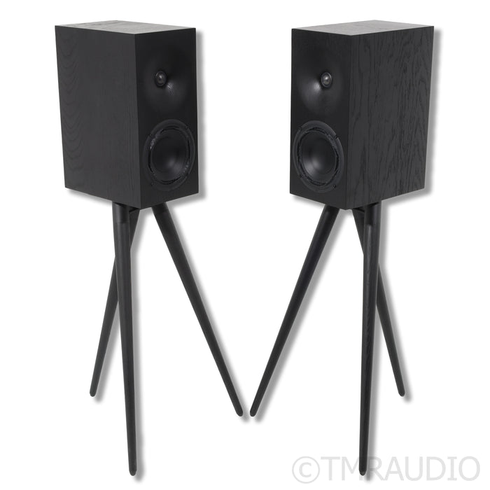 Buchardt Audio E50 Bookshelf Speakers w/ Stands; Black