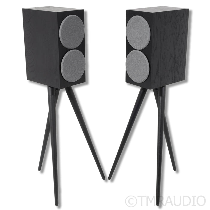 Buchardt Audio E50 Bookshelf Speakers w/ Stands; Black