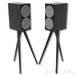 Buchardt Audio E50 Bookshelf Speakers w/ Stands; Black