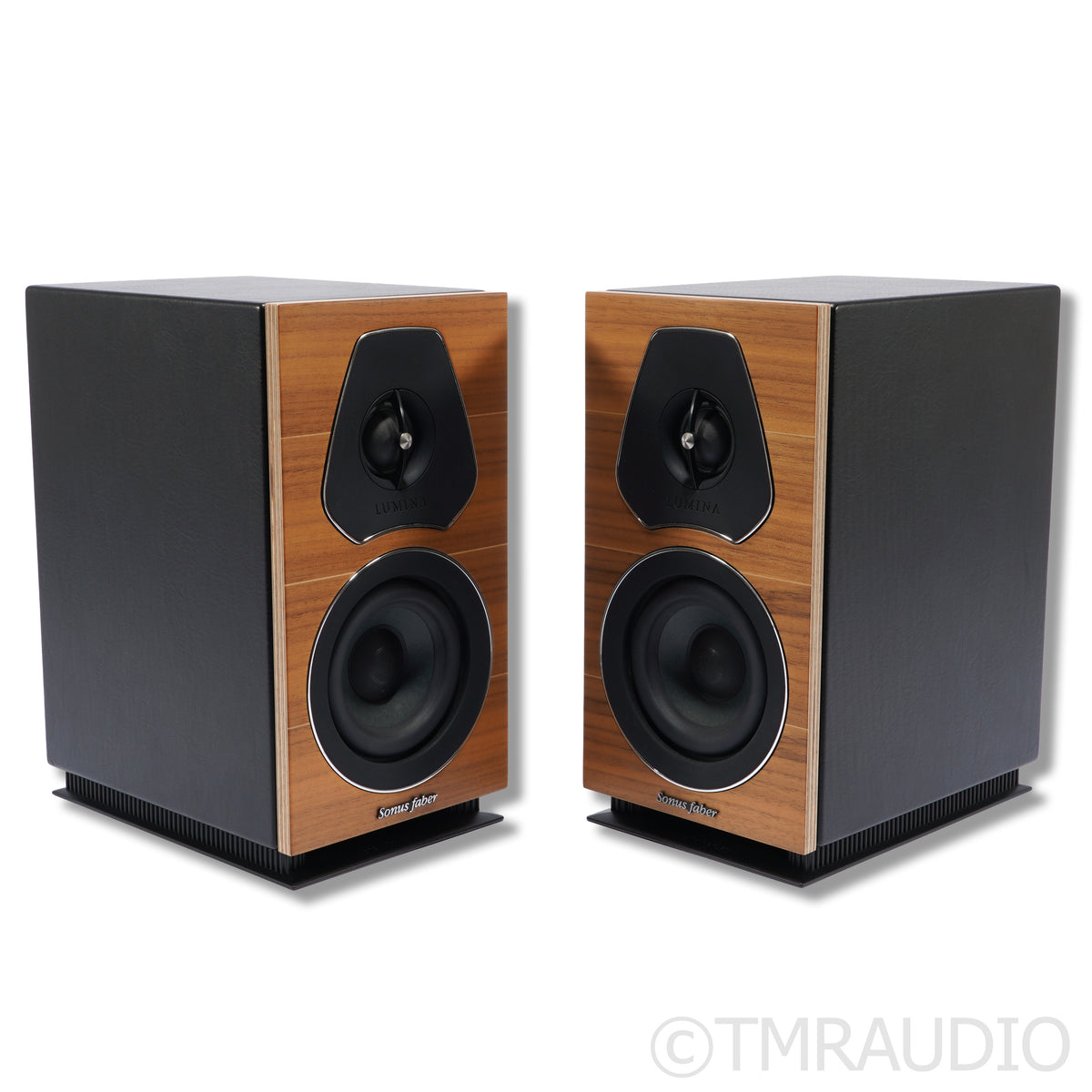 Sonus Faber Lumina 1 Bookshelf Speakers; Black — The Music Room