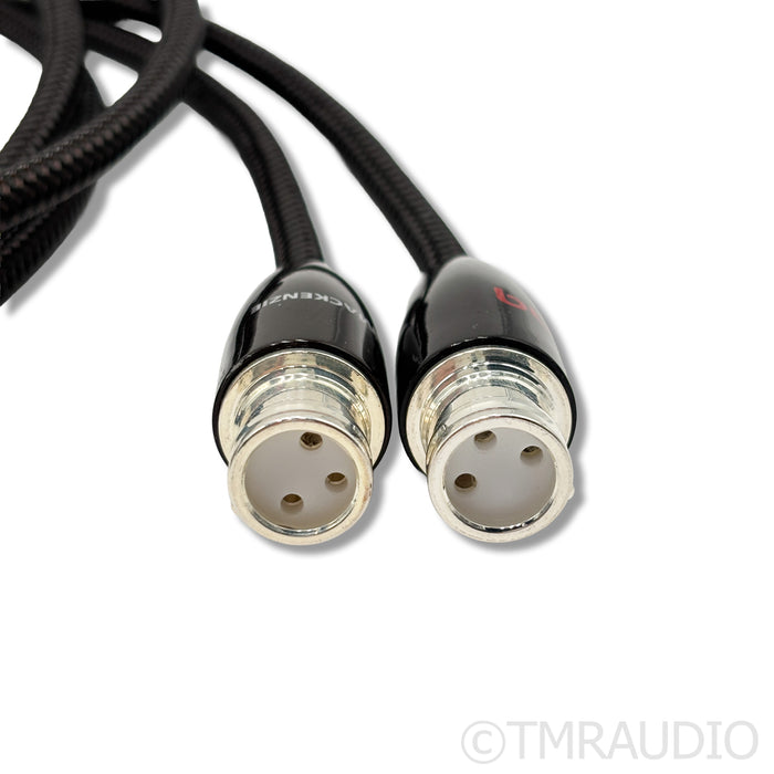 AudioQuest Mackenzie XLR Interconnects; 2m Cable Pair