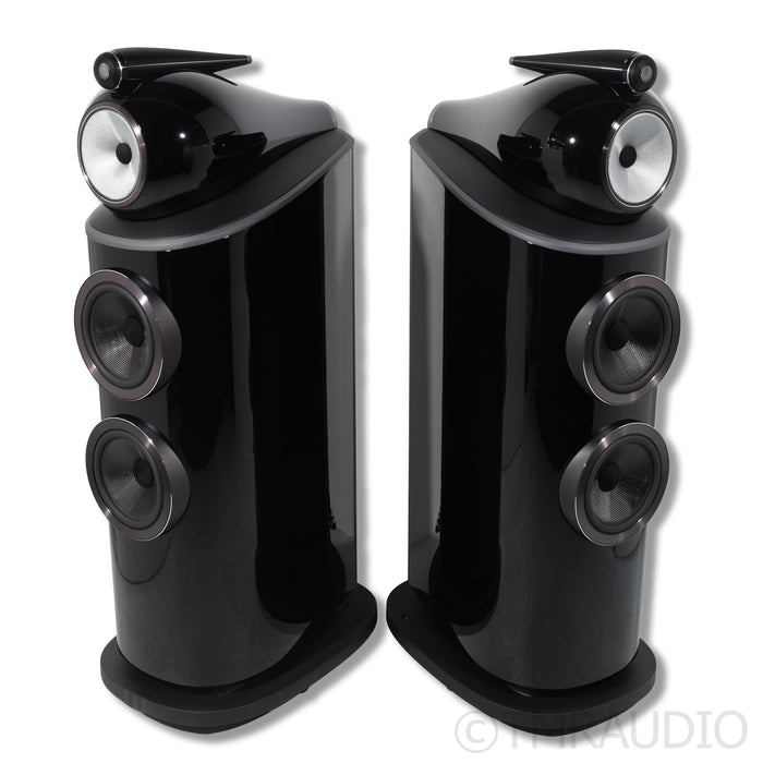 Bowers & Wilkins 802 D4 Floorstanding Speakers; Gloss Black