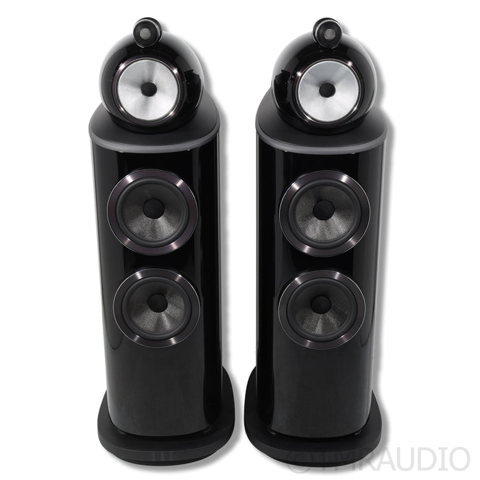 Bowers & Wilkins 802 D4 Floorstanding Speakers; Gloss Black