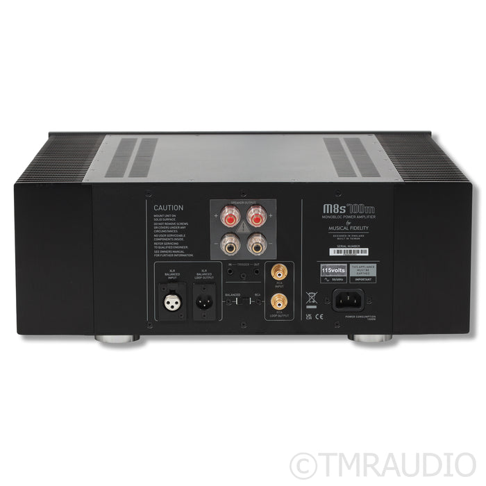 Musical Fidelity M8s-700M MonoBlock Power Amplifier; Single