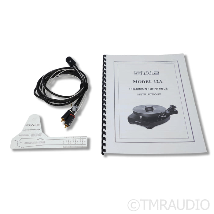 SME Model 12A Belt Drive Turntable w/ 309 9" Tonearm (No Cartridge)