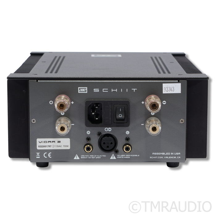 Schiit Audio Vidar 2 Stereo Power Amplifier
