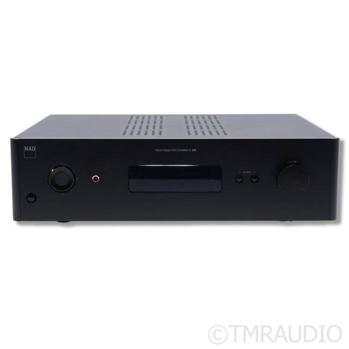 NAD C 399 Integrated Amplifier w/ Built-In DAC & BluOS Upgrade