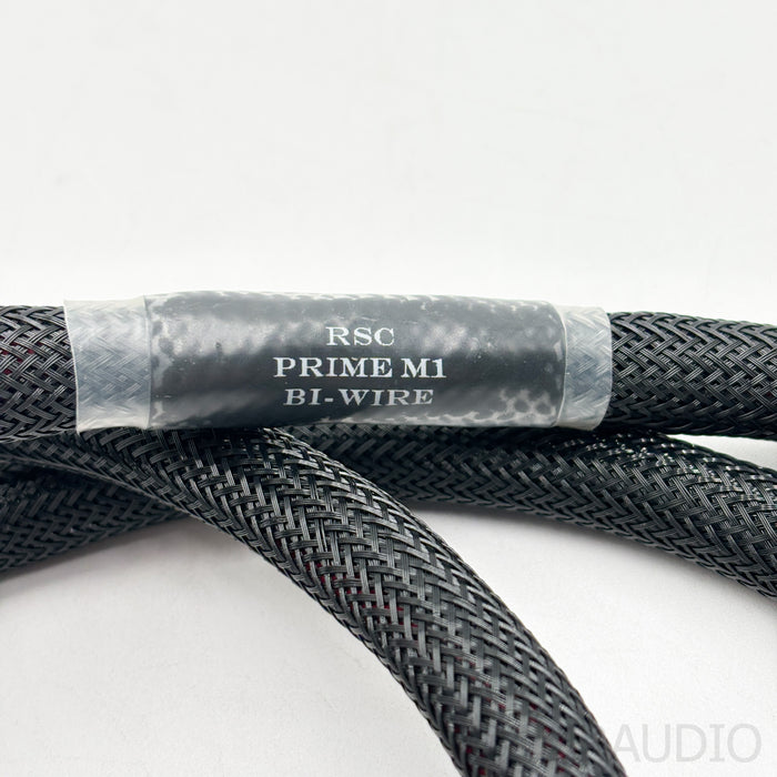 Tara Labs RSC Prime M1 Bi-Wire Speaker Cables; 8ft Pair