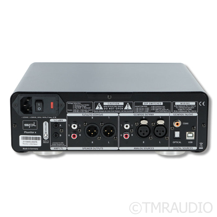 SPL Phonitor X Headphone Amplifier; DAC; Preamplifier