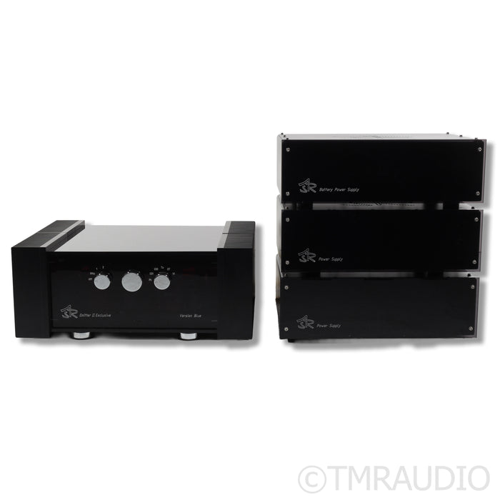 ASR Emitter II Exclusive Version Blue Integrated Amplifier w/ Battery PSU