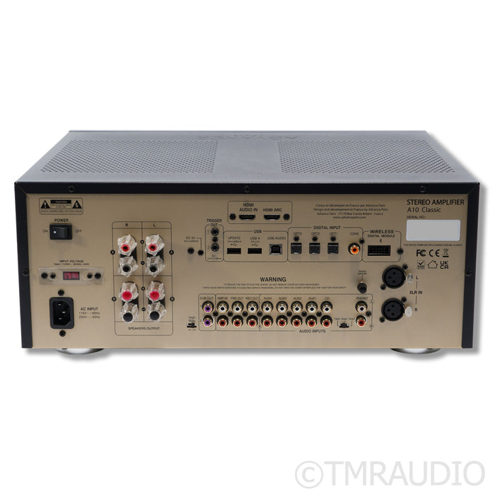 Advance Paris A10 Classic Tube Hybrid Integrated Amplifier; MM Phono