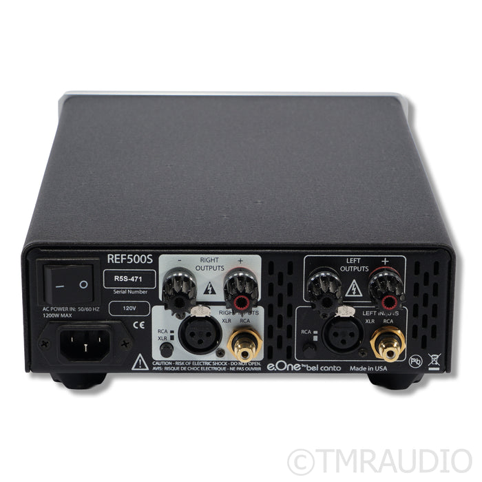 Bel Canto e.One REF500s Stereo Power Amplifier; Silver