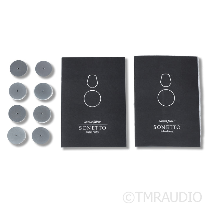 Sonus Faber Sonetto III Floorstanding Speaker Pair; Walnut