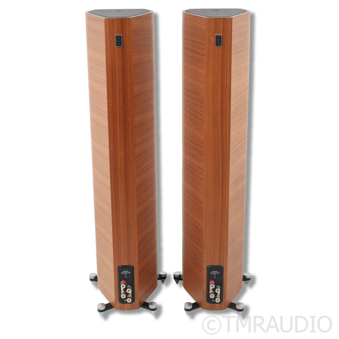 Sonus Faber Sonetto III Floorstanding Speaker Pair; Walnut