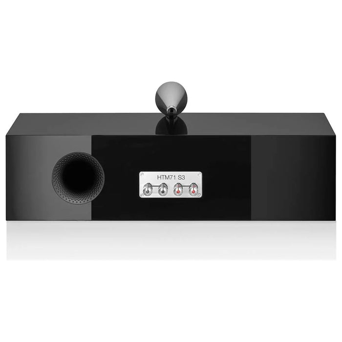 Bowers & Wilkins HTM71 S3 Center Channel Speaker; Gloss Black (Mint / Unused)