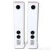 Cabasse Murano Alto Floorstanding Speakers; Glossy White Pair